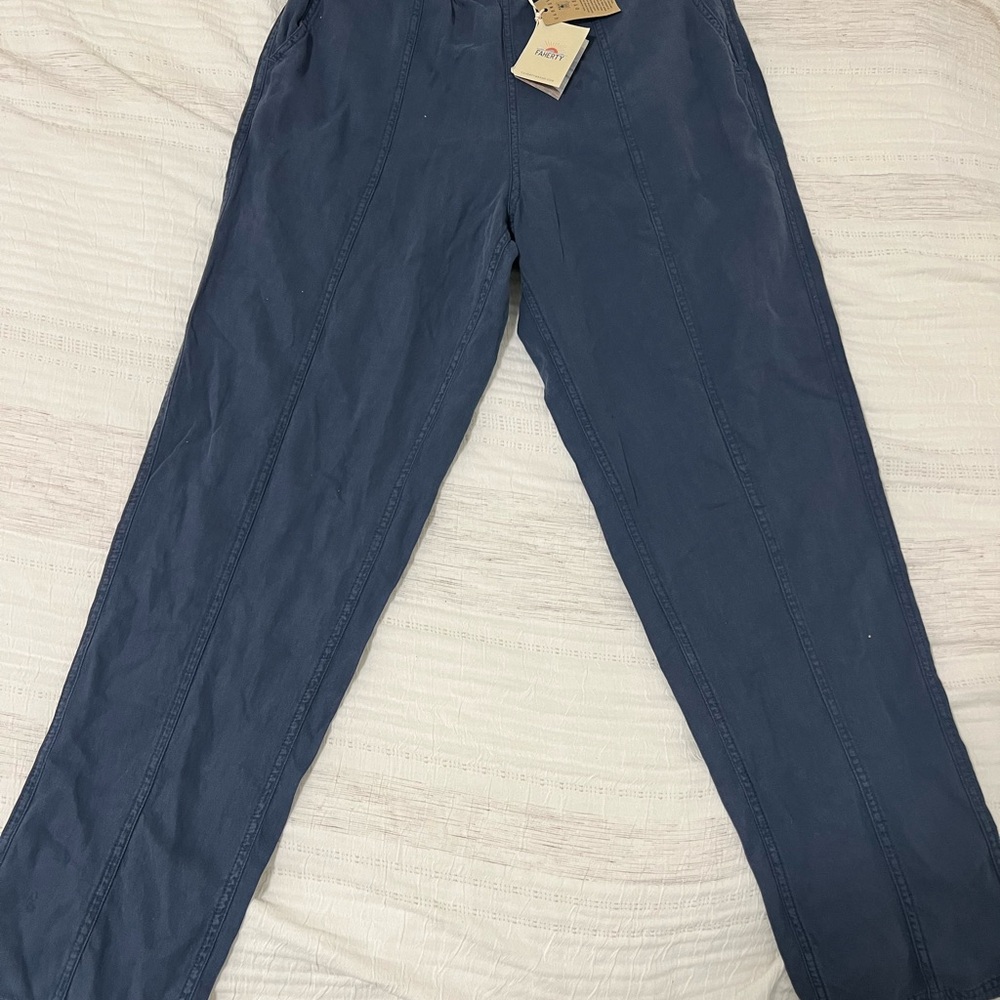 Faherty Navy Blue Pants